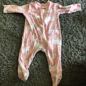 3-6 month footsie onesie